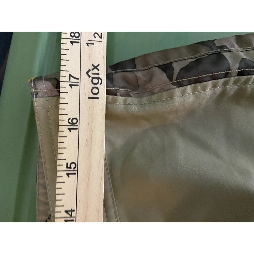 The North Face Men's Board Shorts 34 Green Camo Camouflage Sides Beach Swim**